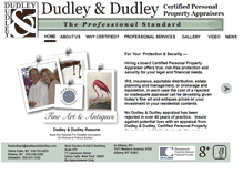 Tablet Screenshot of dudleyanddudley.com